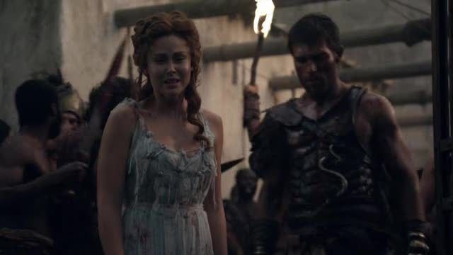 Anna Hutchison Kelson Henderson On Spartacus War Of The Damned